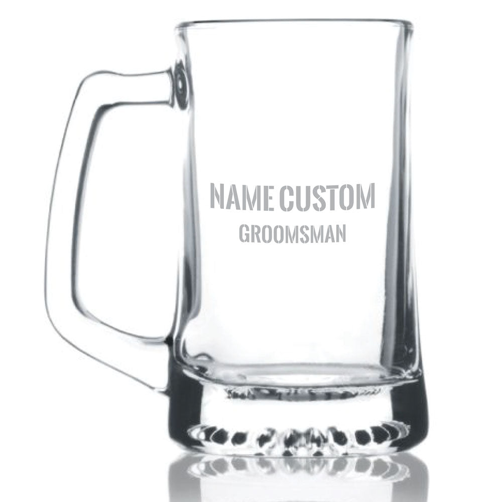 Wedding Party Custom Beer Sports Mug