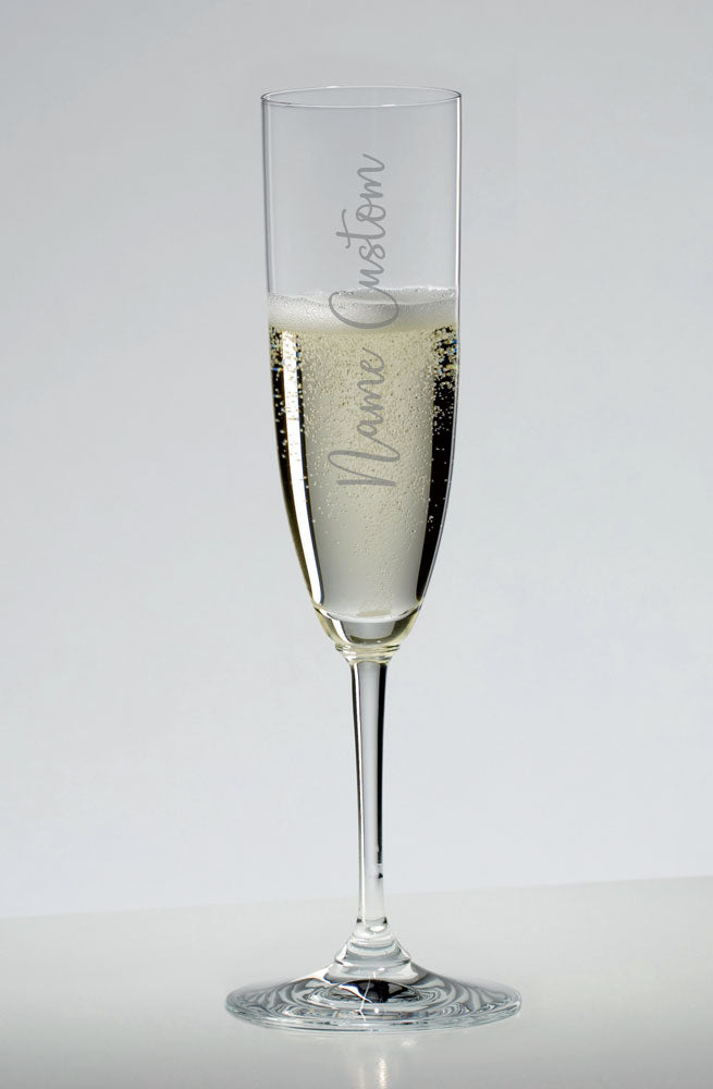 Name Custom Riedel Champagne Flute