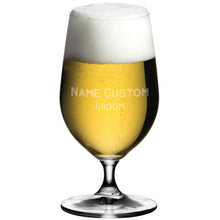 Load image into Gallery viewer, Wedding Party Custom Riedel Beer Glass
