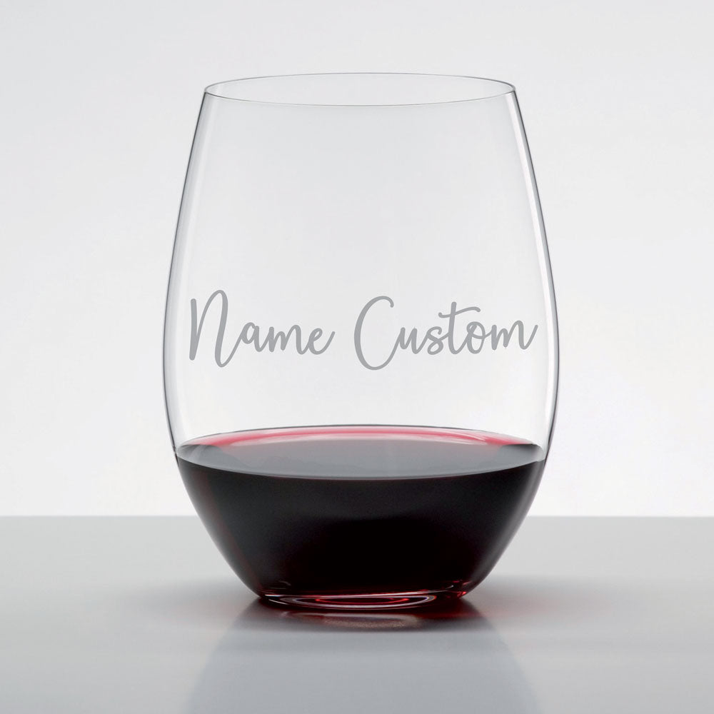 Name Custom Riedel Wine Glass